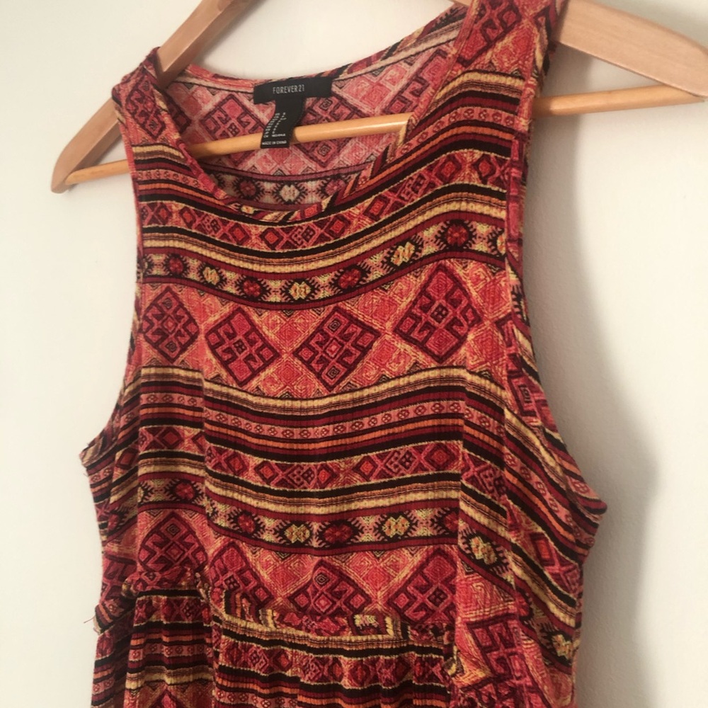 F21 Print Dress